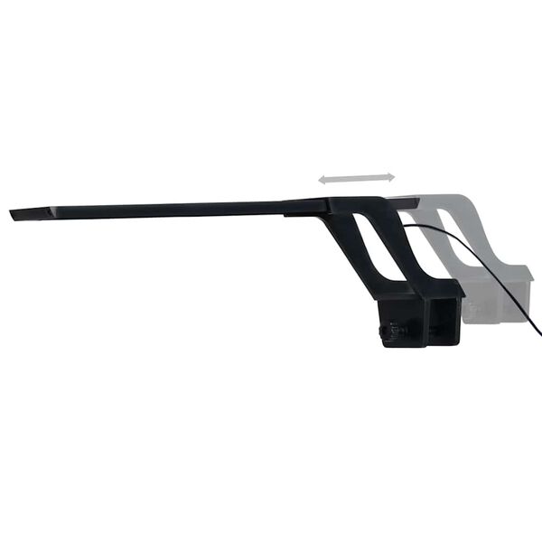 vidaXL LED-lampe til akvarium med klemme 35-55 cm bl&aring; og hvid