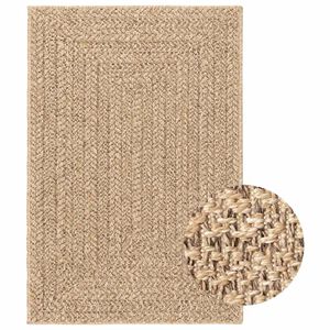 vidaXL gulvt&aelig;ppe ZIZUR 120x170 cm jute-look indend&oslash;rs og udend&oslash;rs