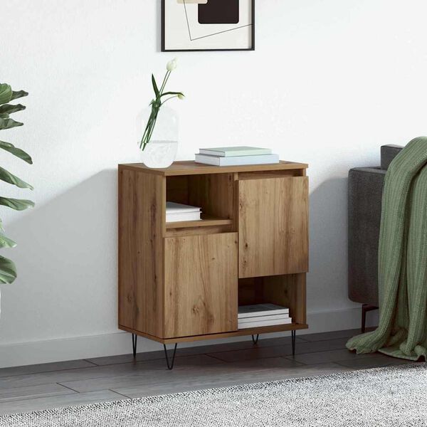 vidaXL Sideboard Artisan Egetr&aelig; 60 x 35 x 70 cm