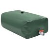 vidaXL vandtank med hane sammenfoldelig 670 l PVC