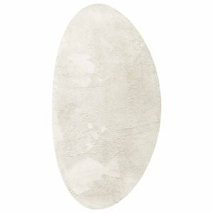 vidaXL Omr&aring;det&aelig;pper HUARTE Creme 80 x 150 cm Polyester