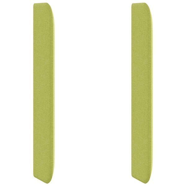 vidaXL Hovedg&aelig;rde&oslash;re Gr&aring; 80 x 16 x 4 cm Stof