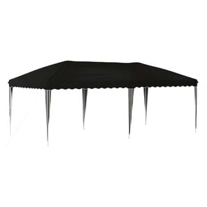 vidaXL Pop-up Festtelt 575 x 290 x 245 cm Sort