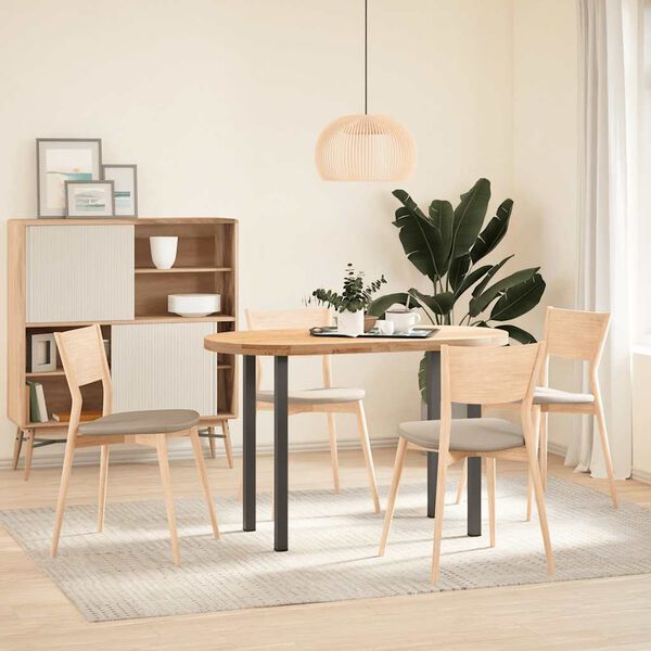 vidaXL konsolbordben 4 stk. antracit 72-74 cm stål