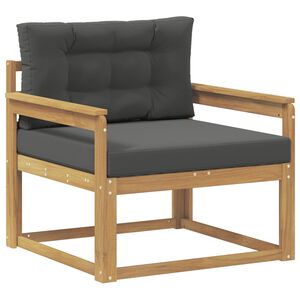 vidaXL Udend&oslash;rs Mellem Sofa Polyester Hvid