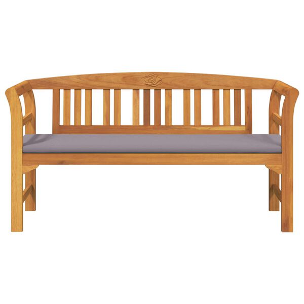 vidaXL Roseb&aelig;nk Naturlig 157 x 46 x 82,5 cm Massivt Akacietr&aelig;