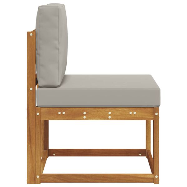 vidaXL Udend&oslash;rs Mellem Sofa Massivt Akacietr&aelig;