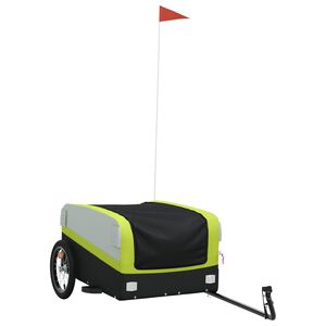 vidaXL cykelanh&aelig;nger 45 kg jern sort og gr&oslash;n