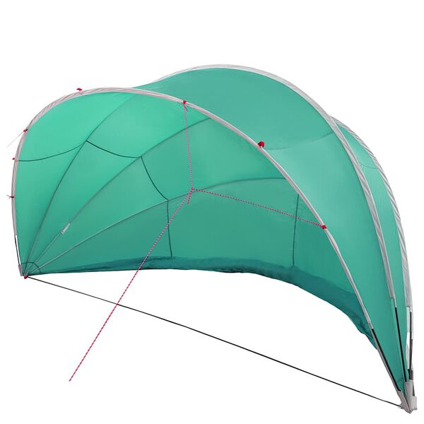 vidaXL Pool Dome Gr&oslash;n 546 x 516 x 250 cm