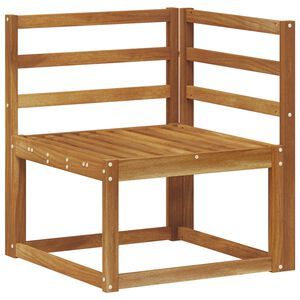 vidaXL Udend&oslash;rs sofagruppe 6 pcs Naturfarvet Massivt Akacietr&aelig;