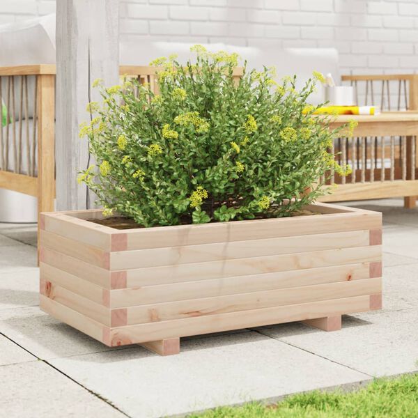 vidaXL plantekasse 70x40x26,5 cm massivt fyrretr&aelig;