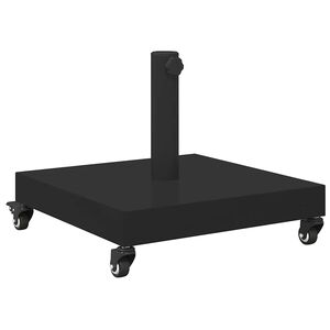 vidaXL Parasolfod Sort 45 x 45 x 31,5 cm