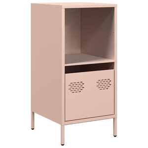 vidaXL skab 35x39x73,5 cm koldvalset st&aring;l lyser&oslash;d