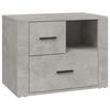 vidaXL sengebord 60x36x45 cm konstrueret tr&aelig; betongr&aring;