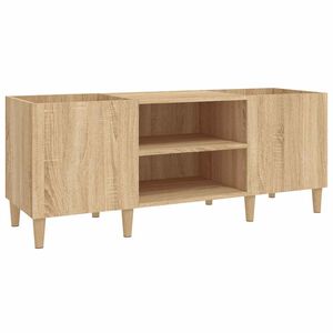 vidaXL pladeskab Sonoma eg 121x38x48 cm konstrueret tr&aelig;