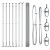 vidaXL Svejset Tr&aring;dhegn med Betonsokkel 10 x 1,4 m Galvaniseret st&aring;l
