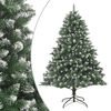 vidaXL kunstigt juletr&aelig; med juletr&aelig;sfod 180 cm PVC