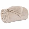 vidaXL Kastet&aelig;pper 6 pcs Beige 150 x 200 cm Fleece