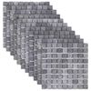 vidaXL Mosaik Fliser Gr&aring; 30 x 30 cm Marmor