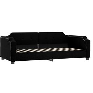 vidaXL daybed 90x200 cm stof sort