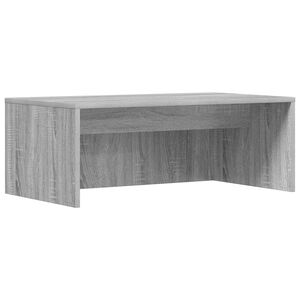 vidaXL V&aelig;gh&aelig;ngt skrivebord Gr&aring; Sonoma Konstrueret tr&aelig; 80 x 45 x 30 cm