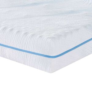 vidaXL Madras Hvid 120 x 200 cm Jacquard stof