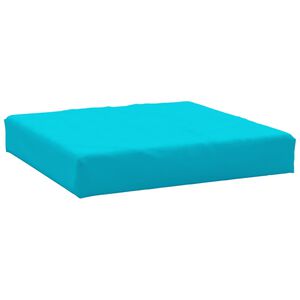 vidaXL pallehynde 60x60x8 cm oxfordstof turkis