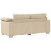 vidaXL Sofa 140cm Creme Stof