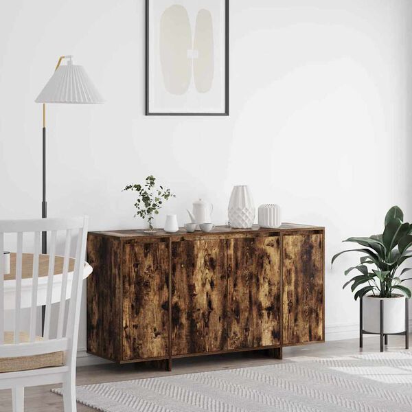 vidaXL Sideboard R&oslash;get eg 135 x 41 x 75 cm Konstrueret tr&aelig;