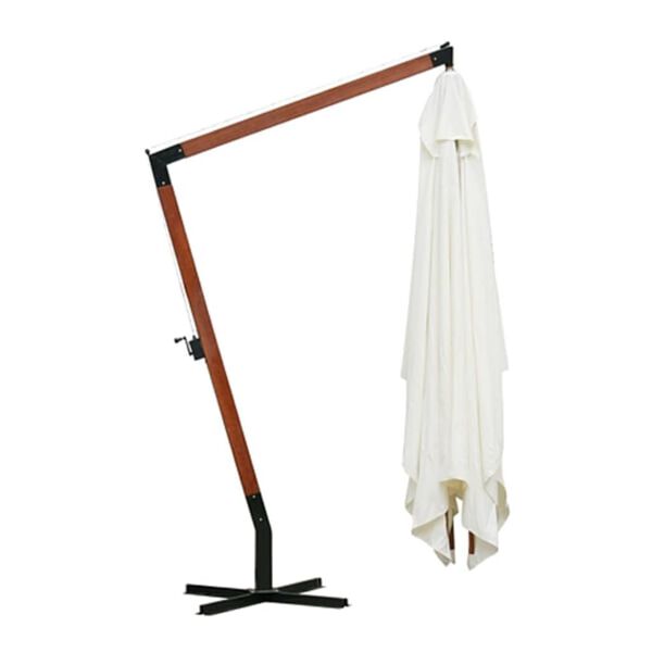 vidaXL parasol 300x400 cm hvid