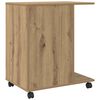 vidaXL Printerstand Artisan eg 60 x 40 x 68.5 cm Konstrueret tr&aelig;