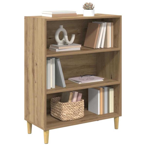 vidaXL Sideboard Artisan Egetr&aelig; 69,5 x 32,5 x 90 cm Konstrueret tr&aelig;