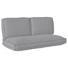 vidaXL Pudes&aelig;t Oxford stof Gr&aring; 120 x 60 x 52 cm