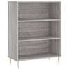 vidaXL skab 69,5x32,5x90 cm konstrueret tr&aelig; gr&aring; sonoma-eg