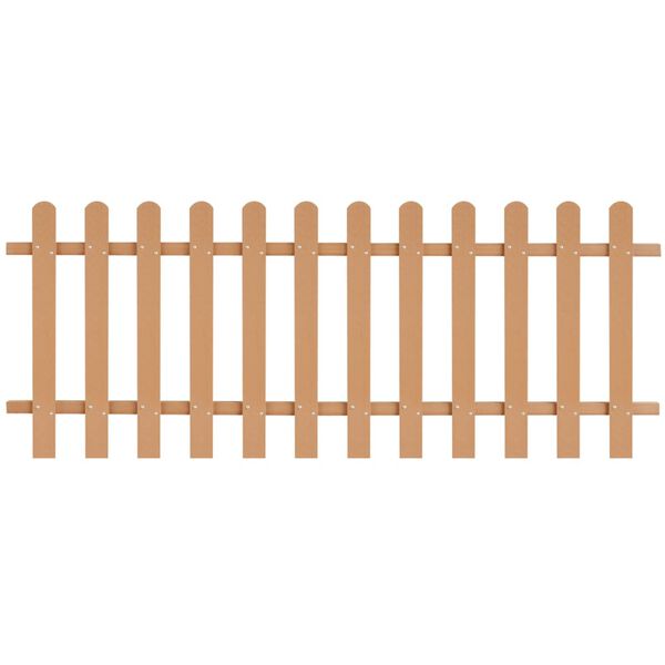 vidaXL stakit 200x80 cm WPC