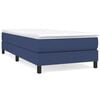 vidaXL Boxspring sengeramme 80x200 cm stof bl&aring;