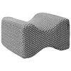 vidaXL Kn&aelig;pude Enfarvet Gr&aring; 26 x 21,5 x 15 cm Memory Skum
