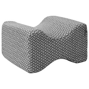 vidaXL Kn&aelig;pude Enfarvet Gr&aring; 26 x 21,5 x 15 cm Memory Skum