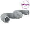 vidaXL ventilationsslange 6 m &Oslash;20 cm PVC