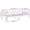 vidaXL daybed uden madras 80x200 cm massivt fyrretr&aelig; gyldenbrun