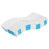 vidaXL springmadras med pocketfjedre 100x200 cm medium fast