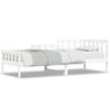 vidaXL daybed uden madras 90x200 cm massivt fyrretr&aelig; hvid