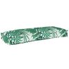vidaXL Pude Blad Bladm&oslash;nster 100 x 40 x 8 cm Oxford stof