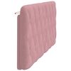 vidaXL gavlpude 180 cm velour pink