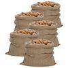 vidaXL jutes&aelig;kke 5 stk. 100x110 cm 100 % jute 340 g/m2