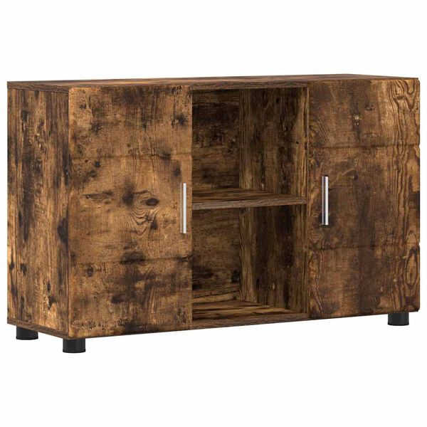 vidaXL Sideboard FLORIN R&oslash;get eg 88,5 x 30,5 x 55,5 cm Konstrueret tr&aelig;