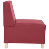 vidaXL Modulsofa enhed uden arme 2 pcs Vinr&oslash;d 55 x 74 x 82 cm