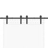 vidaXL skinnes&aelig;t til skyded&oslash;r 200 cm st&aring;l sort