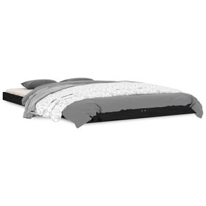 vidaXL sengeramme 120x190 cm massivt fyrretr&aelig; sprt
