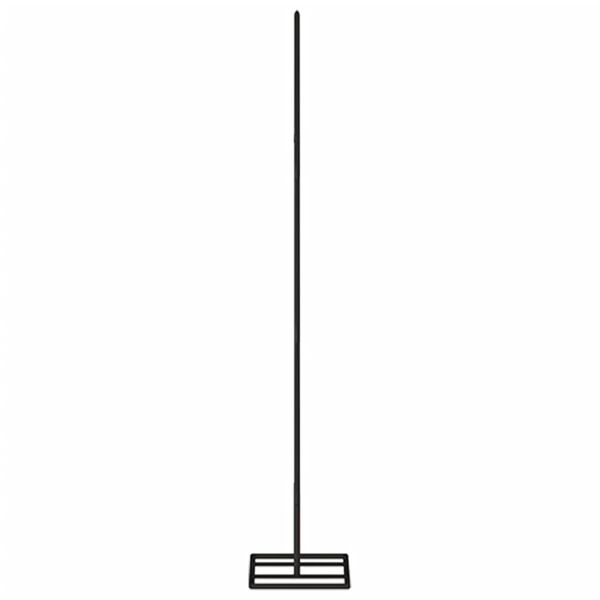 vidaXL dekorativt juletræ 60 cm metal sort